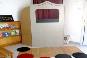 Petit teatre titelles escola bressol Pam i Pipa Badalona