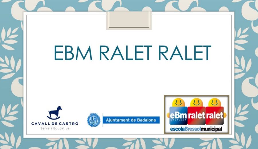 Presentació EBM Ralet Ralet 2025-2026